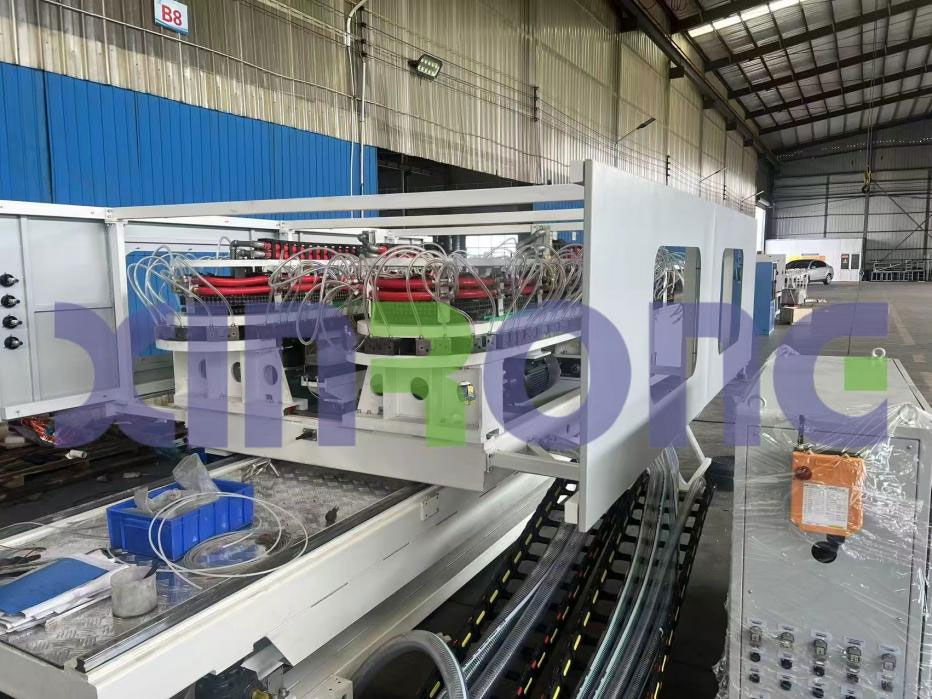 高速水冷双壁波纹管设备顺利试机 即将发往土耳其市场